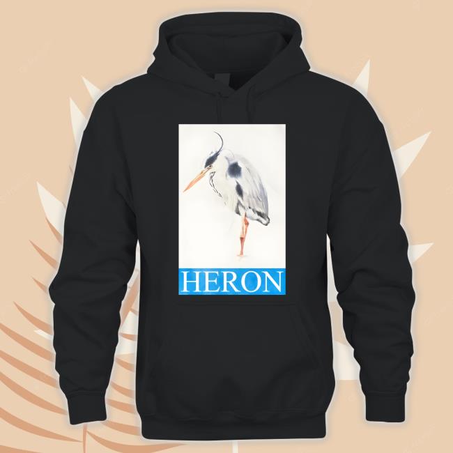 Heron Preston Heron Bird Painted Padded Crewneck Sweatshirt Official Heron Bird Painted Padded Crewneck Sweatshirt