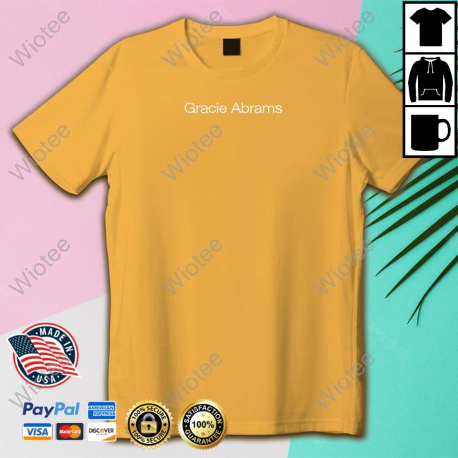 Gracie Abrams Merch Where Do We Go Now Shirts