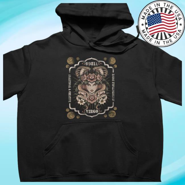 Official Murder Apparel Clothing MurderApparel Virgo Zodiac Hood Murder Merch Shop