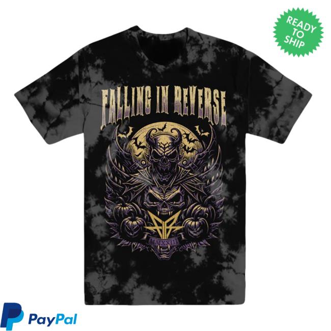 Falling In Reverse Ghoul Halloween Dye Tee