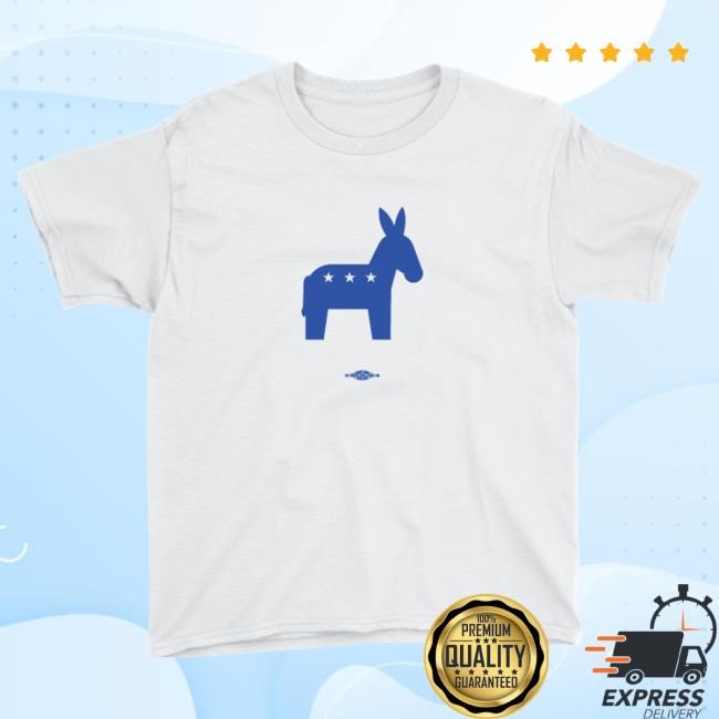 Official Democrat Merch Store Donkey Youth T-Shirts Democrat Apparel Clothing Shop