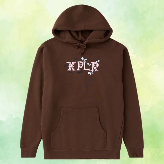 Official Sam And Colby Merch Store Polar Opposites Popover Hoodie Brown Xplr Shop