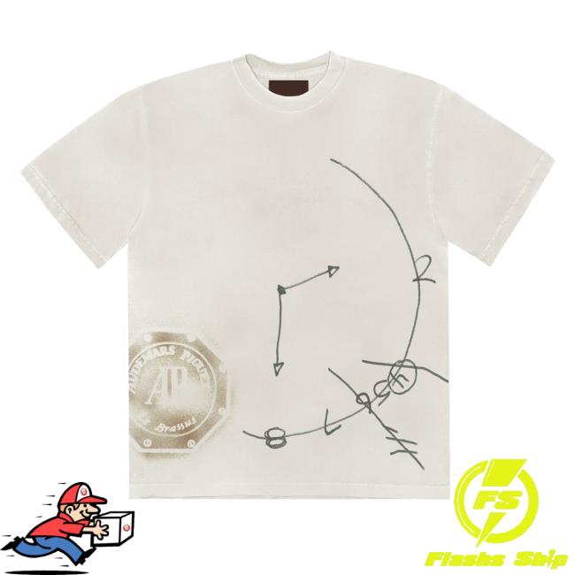 Travis Scott X Audemars Piguet Merch Cj X Ap Time Zones Shirt