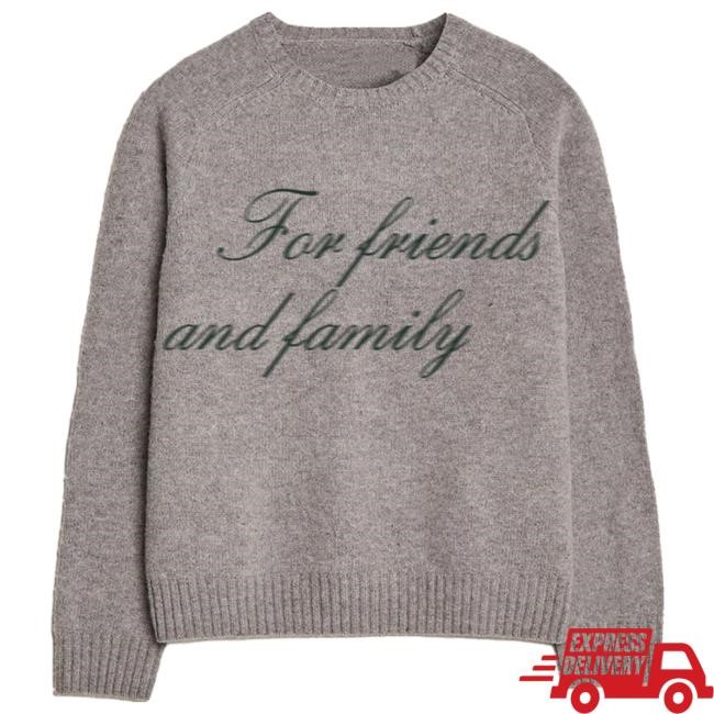 Official Shawn Mendes Merch Store Shop Shawn Mendes Friends & Family Knit Pullover Sweatshirt ShawnMendes