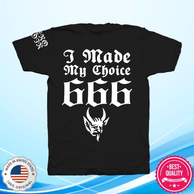 NeroNoir - I Made My Choice Black Shirt Behemoth Merch
