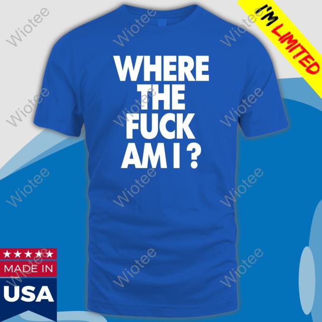 Johnny Midnight Biden Where The Fuck Am Hoodies