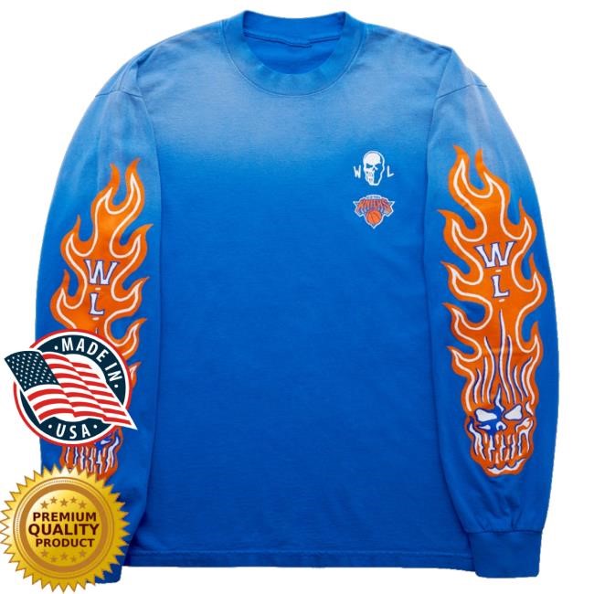 Official Warren Lotas Merch Shop New York Knicks L/S Shirt | Warren Lotas Official Warren Lotas Merch Shop New York Knicks LS | Warren Lotas