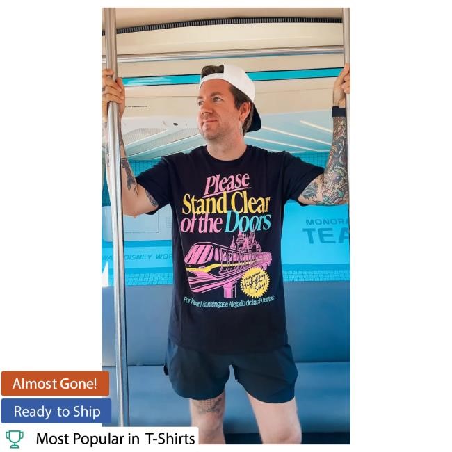 The Lost Bros Official Please Stand Clear Tshirt The Lost Bros Official Please Stand Clear Shirt