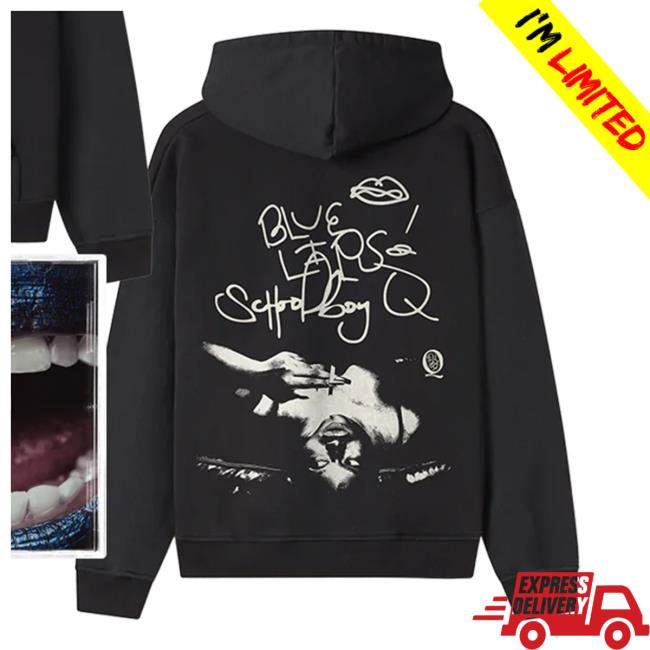 Blue Lips Fan Pack B Schoolboy Q Sweater Blue Lips Fan Pack B Schoolboy Q Hoodies