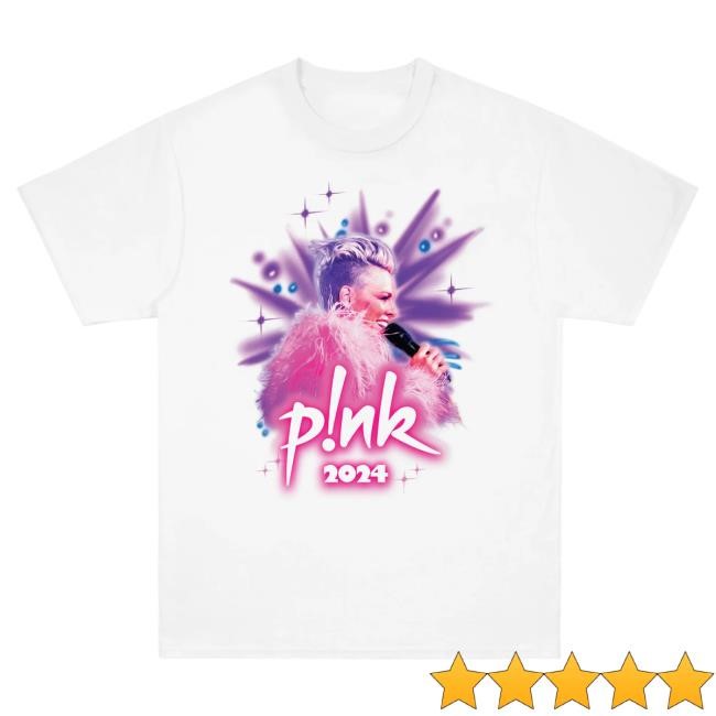 Official P!Nk Alecia Beth Moore Airbrushed 2024 Tour Shirts
