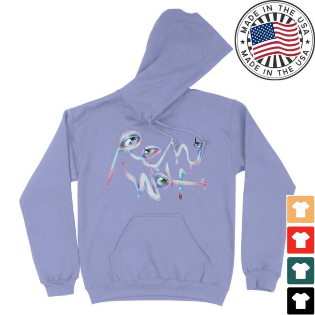 Official Remi Wolf Merch Store Remi Wolf Big Eyes Type Crewneck Sweatshirt