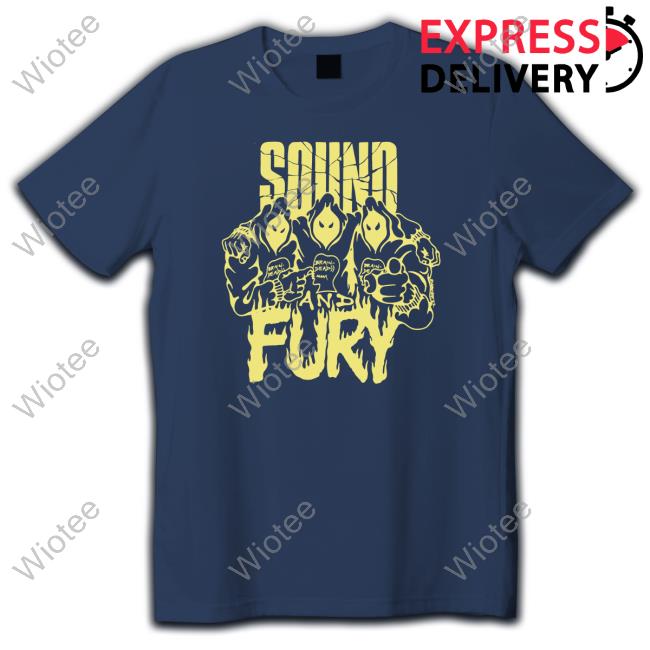 Brain Dead Sound And Fury Shirt Yellow We Are Brain Dead Spoiler Sound & Fury TShirt Yellow