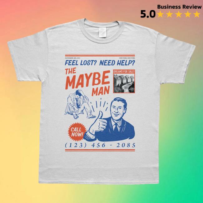 Ajr Merch The Maybe Man Retro Ad Tee