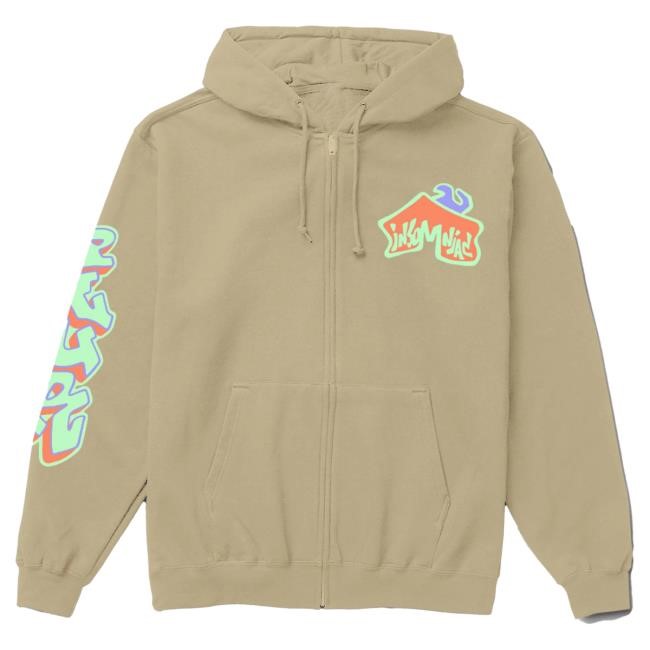 Official Insomniac Merch Shop House Stacked Zip Hoody
