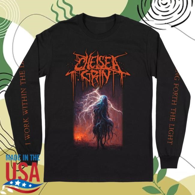 Official Merchbar Chelsea Grin Work Within The Dark Long Sleeve Merch Bar Official Merchbar Chelsea Grin Work Within The Dark Long Sleeve Merch Bar