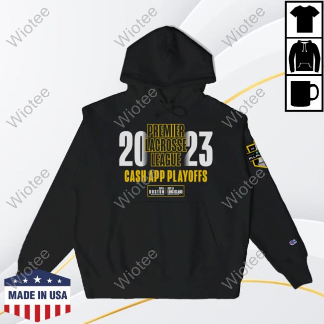Official Premier Lacrosse League Shop Champion Cash App 2023 Playoff Sweater