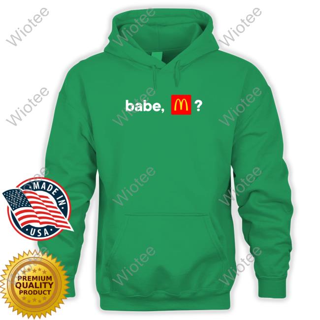Official The Cardi B & Offset Meal Merch Babe Mcdonalds T Shirt Official Babe Mcdonalds T Shirts
