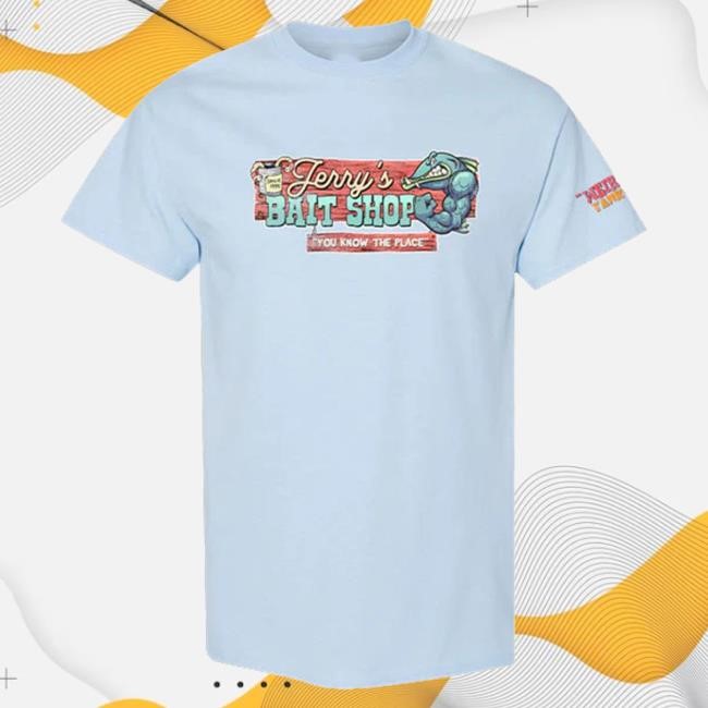 Official Weird Al Yankovic Jerry's Bait Shop Top Shirt "Weird Al" Yankovic