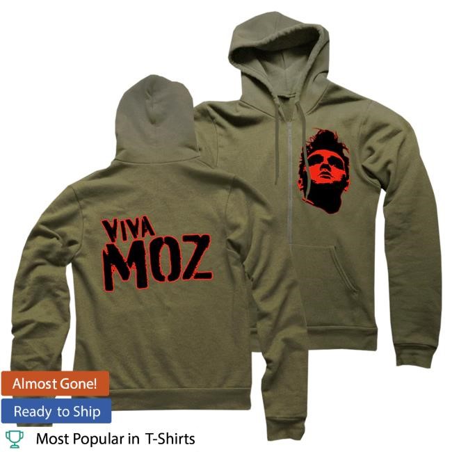Mporium Viva Moz Army Green Zip Up Hoody Official Morrissey Merch Store Shop Mporium Viva Moz Army Green Zip Up Popover Hoodie Official Morrissey Merch Store Shop