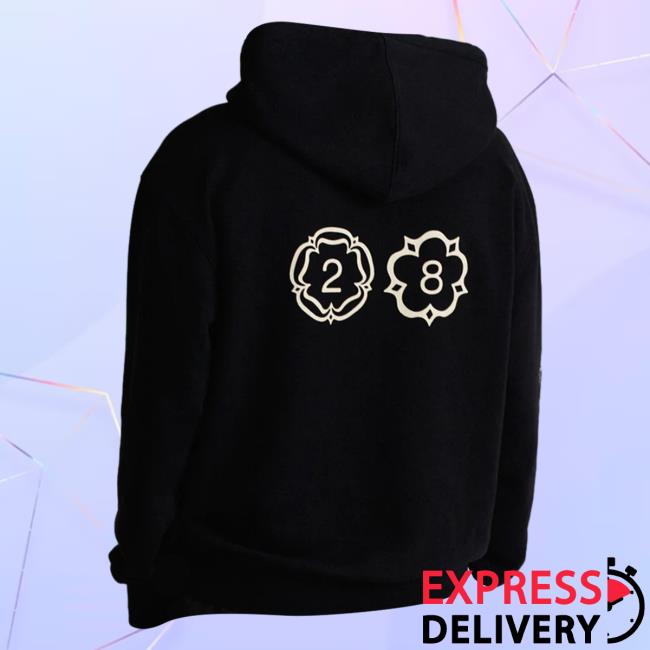 Official 28 Clothing Black Programme 28 Hooded Sweatshirt Official 28 Clothing Black Programme 28 Longsleeve