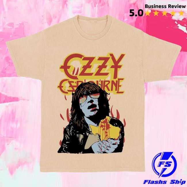 Official Complex Merch Store Screen Stars Ozzy - Bites The Big One SS Hot Shirt Official Complex Merch Store Screen Stars Ozzy - Bites The Big One SS Tee