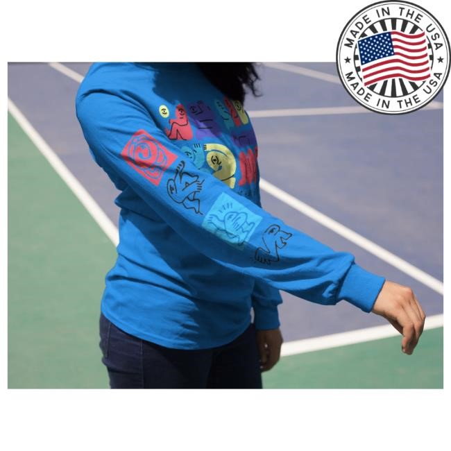 Efdot Studio All My Friends Long Sleeve Tee Efdot Studio All My Friends L/S Shirt