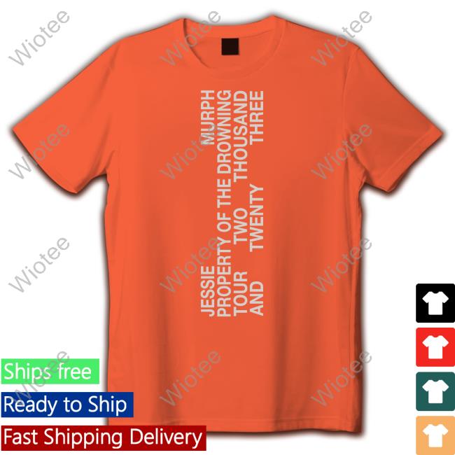 Official Property Of The Drowning Tour Hat Official Jessie Murph Merch Property Of The Drowning Tour Tee Shirt