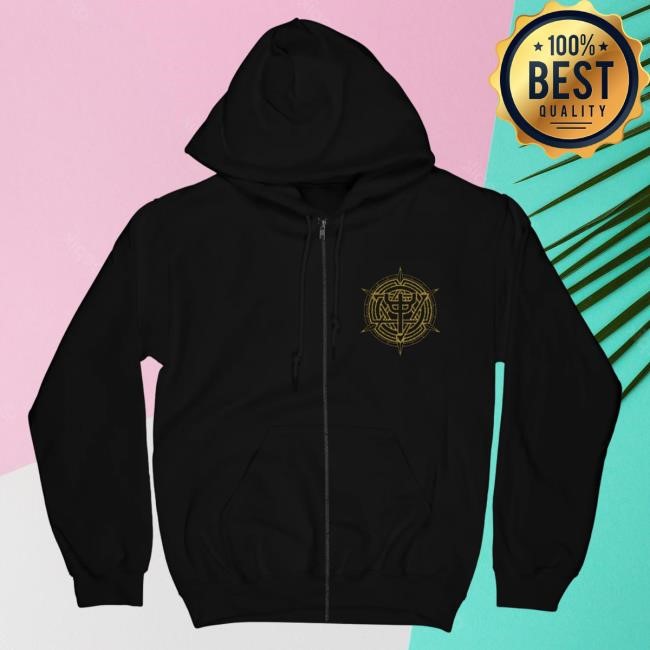 Official Judas Priest Invincible Shield Zip Hooded Sweatshirt