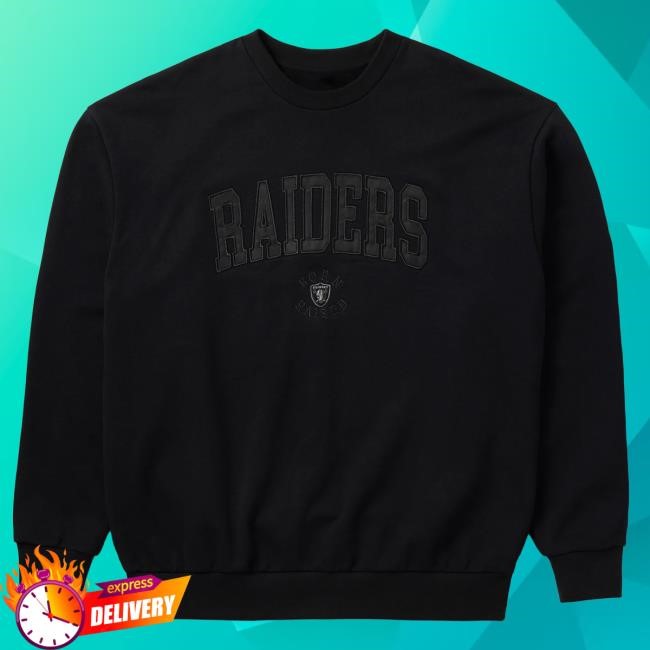 Official Born X Raised Merch Store Born X Raised + Raiders Tonal Collegiate Popover Sweatshirt: Black BornxRaised Official Born X Raised Merch Store Born X Raised + Raiders Tonal Collegiate Crewneck: Black BornxRaised