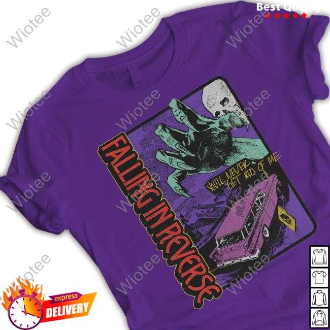 Official Falling In Reverse Merch Spooky Drive Hoodie Fallinginreverse