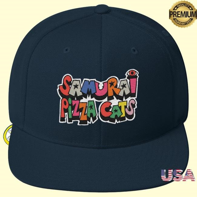 Samurai pizza Cats - Snapback Hat | Bull Airs Official | BullAirs Samurai pizza Cats - Snapback Hat | Bull Airs Official | BullAirs