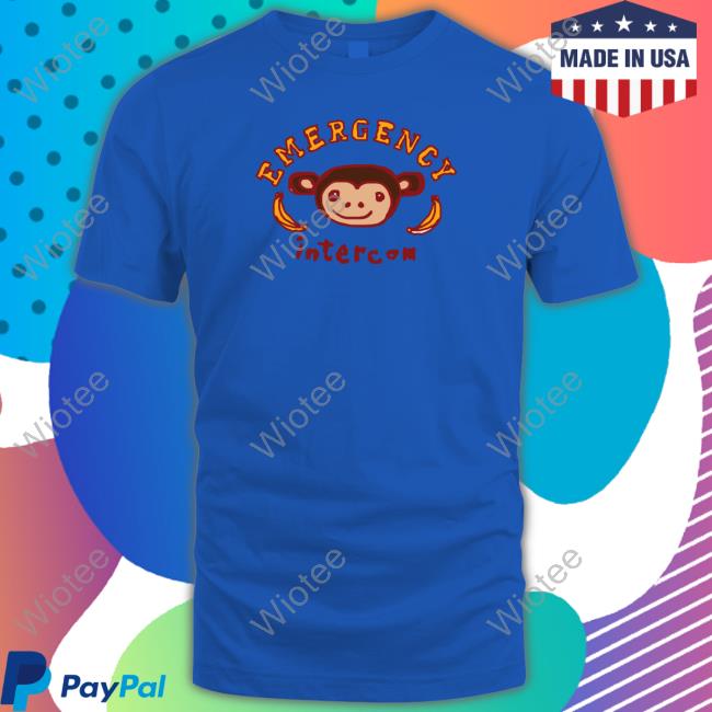 Emergency Intercom Merch Monkey Long Sleeve T-Shirt