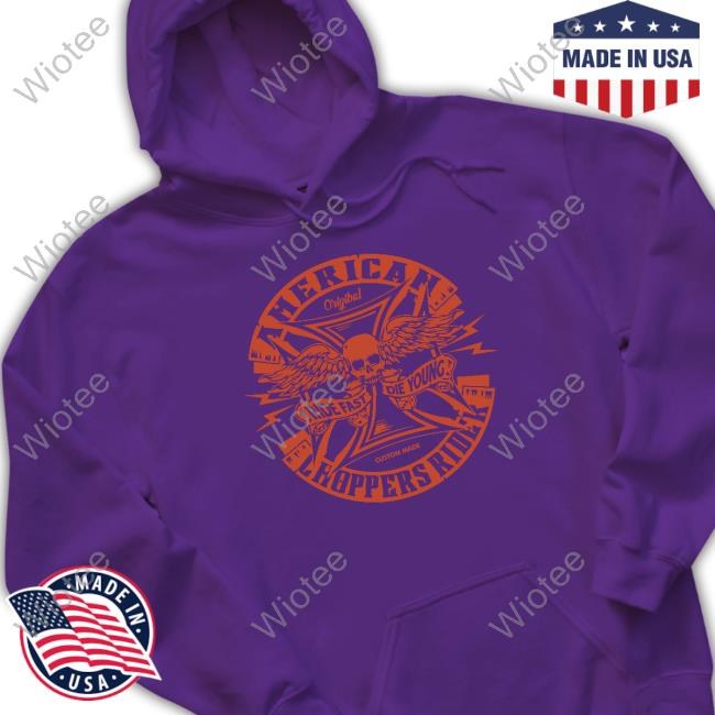 Official American Choppers Rider Fast Die Young Hoodie The Toon Store American Choppers Rider Fast Die Young T-Shirt