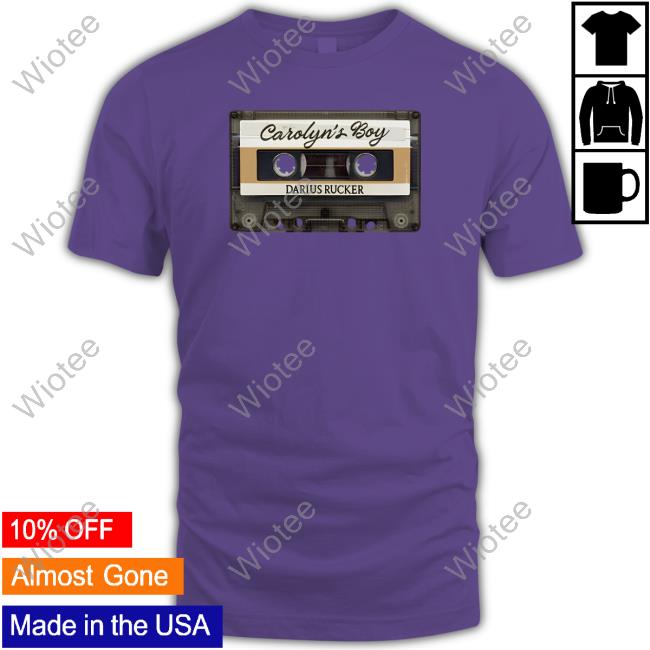 Darius Rucker Merch Carolyn's Boy Cassette Shirts Official Darius Rucker Merch Carolyn's Boy Cassette Shirts