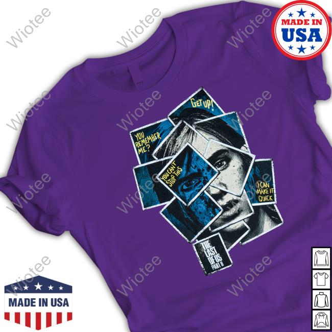 Official Playstation Gear Store The Last Of Us Part Ii Ellie Collage Shirt