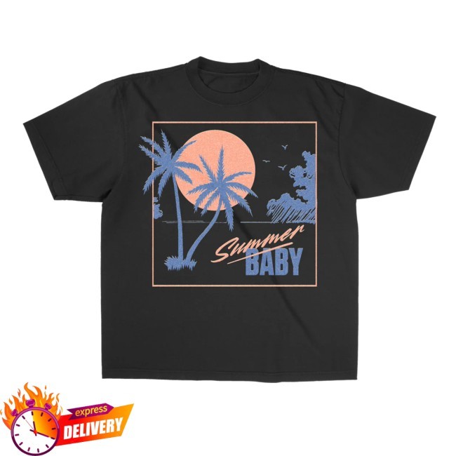 Summer Baby Skyline New Shirt Jonas Brothers Merch Shop Summer Baby Skyline Tee Jonas Brothers Merch Shop