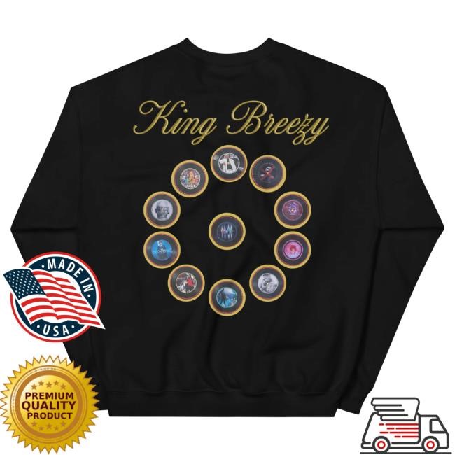 Official Chris Brown Merch Store Chris Brown "20 Years Of Chris Brown" By Erica Krissy Unisex Crewneck Sweatshirt