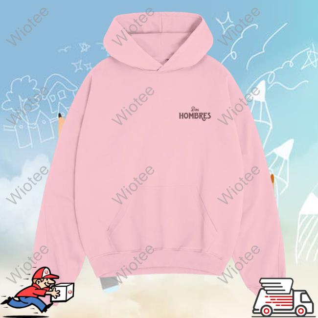 Official Doshombres Merch Dos Hombres Pink Hoodie