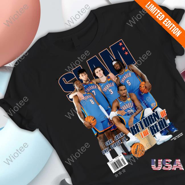 Slam Cover New Shirt OKC Thunder (SLAM 247)