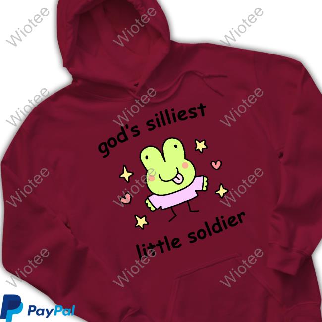 Official Stinky Katie Merch God's Silliest Little Soldier T Shirts Stinky Katie Merch God's Silliest Little Soldier Shirt