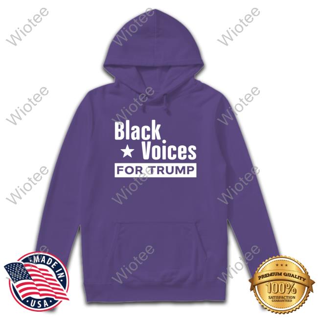 Black Voices For Trump T Shirt Black Voices For Trump T-Shirt