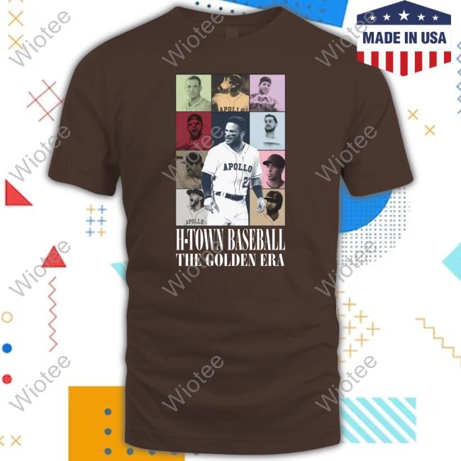 Apollohou Merch H-Town Baseball The Golden Era Shirt