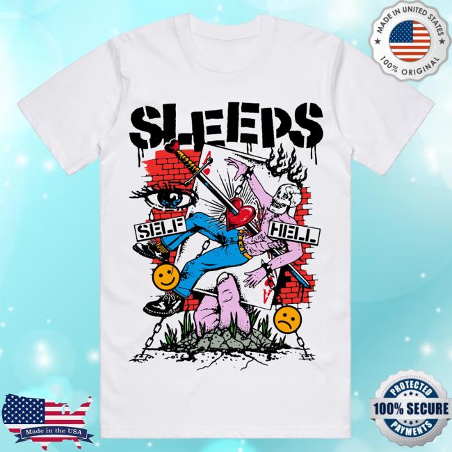 Official While She Sleeps Merch Bar Praise The Love Inside Of Us Crew neck Sweatshirt Black Merch Bar