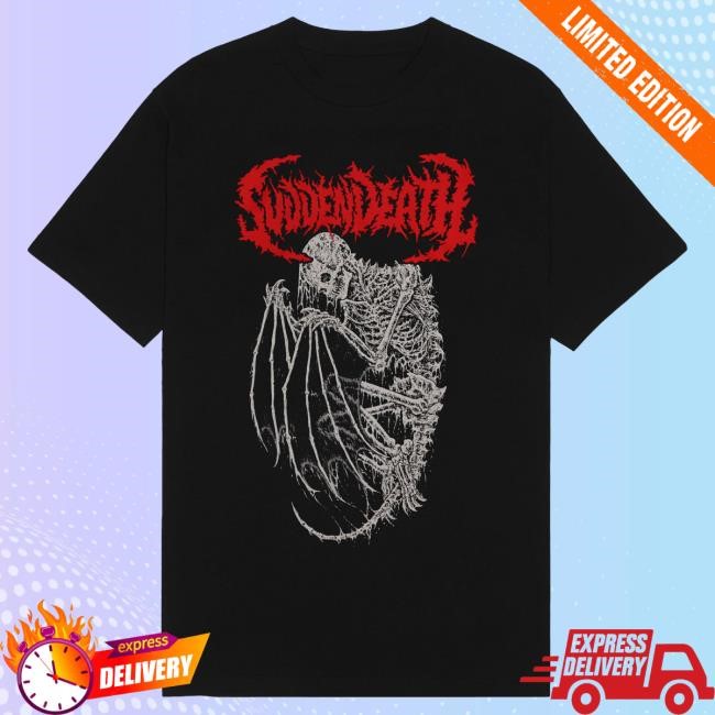 Official Svdden Death Merch Svdden Death "Unborn" Attractive Shirt In Black. SvddenDeath