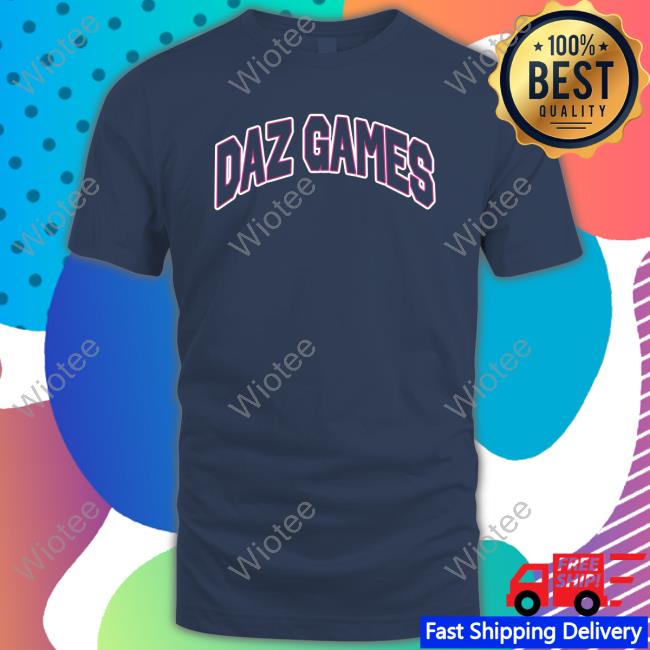 Official Black Daz Games Outlined Logo Shirts