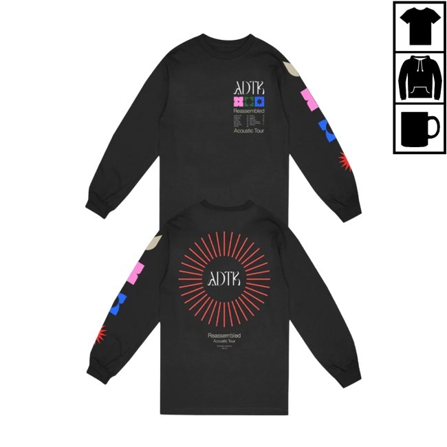 ADTR Merch Burst Tee A Day To Remember ADTR Merch Burst LS Tee A Day To Remember