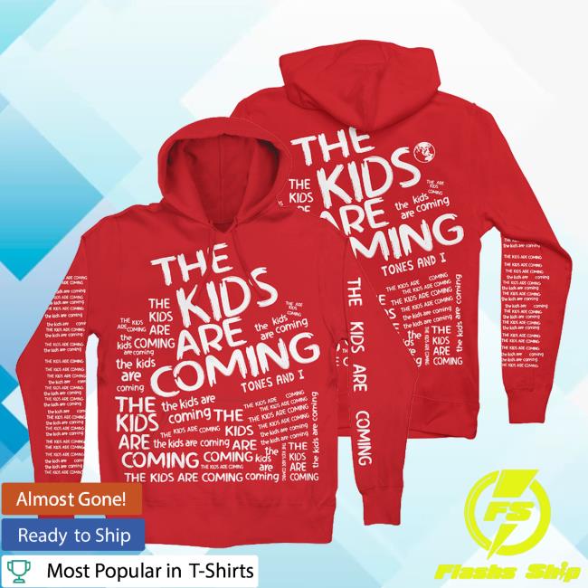 Official Tones And I Toni Watson The Kids (Red) Pull Over Hoodie – Limited Edition