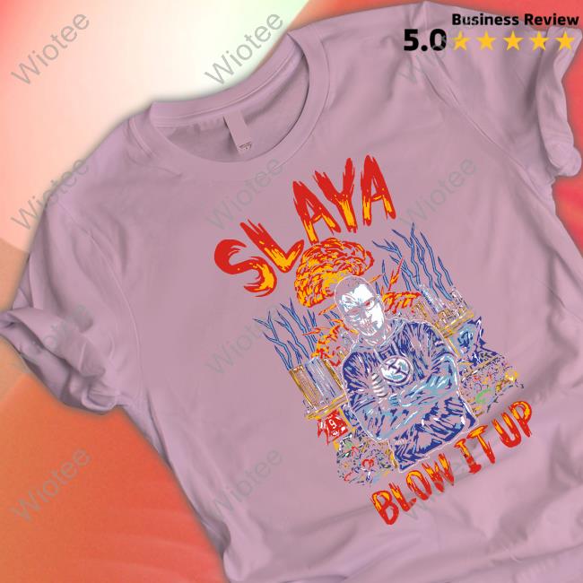 Slaya Blow It Up Hooded Sweatshirt Beeflytx Bigcartel Merch Slaya Blow It Up Shirt