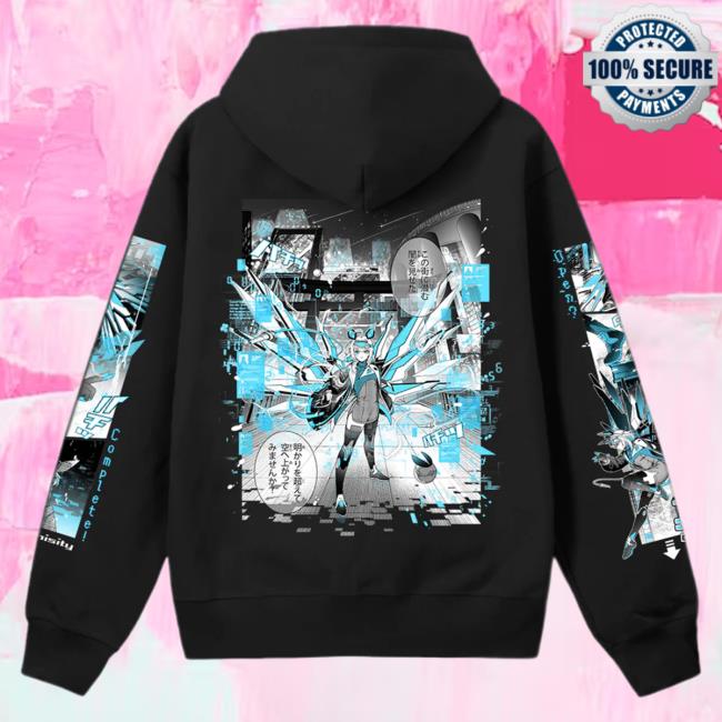 Official UwuMarket Sayu x UwU Collab Sayu Origin Crewneck Sweatshirt