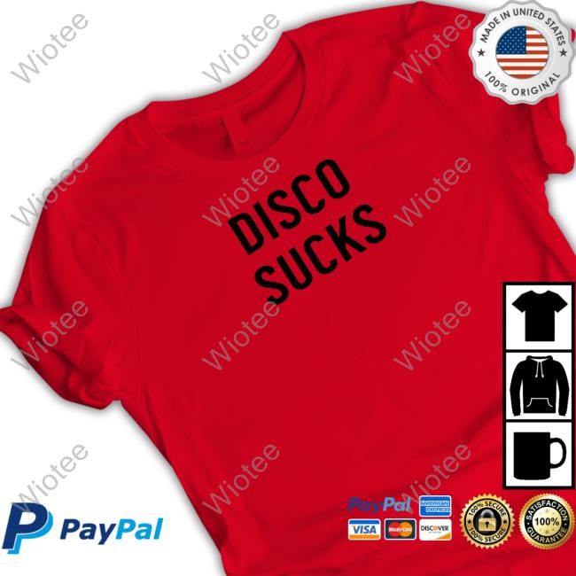 Disco Sucks Limited Edition Hoodie Disco Sucks Tee Shirts Disco Demolition